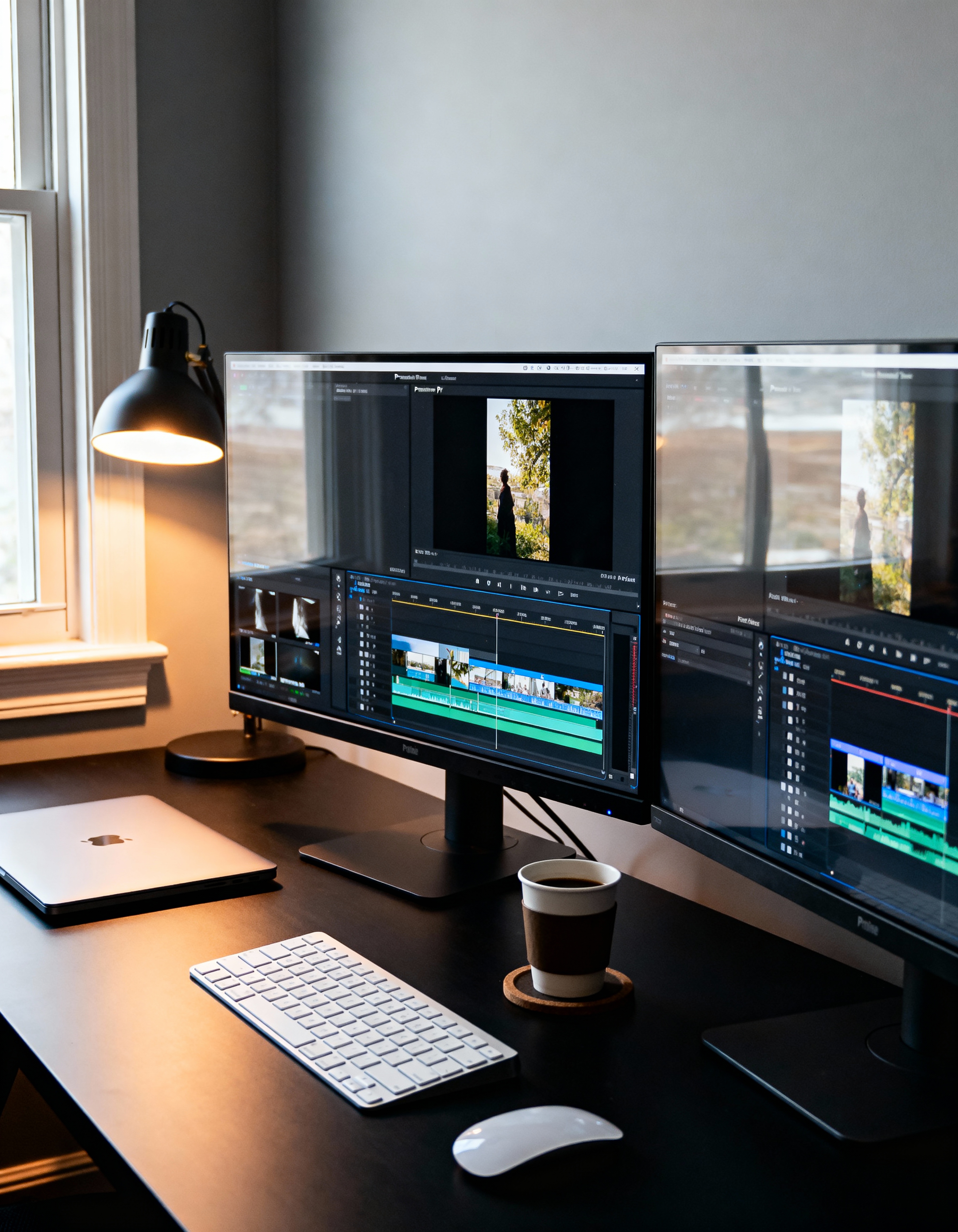 Sound and motion desk